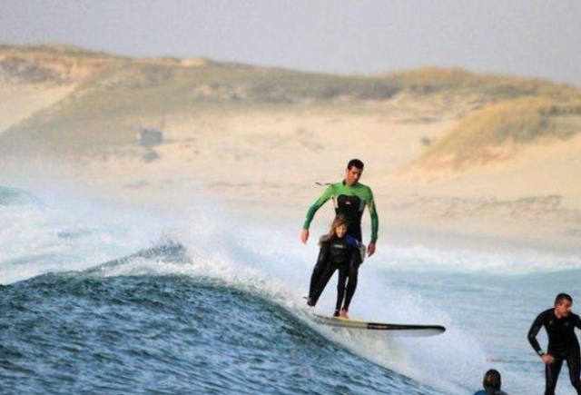  Surfunterricht in der Bretagne 